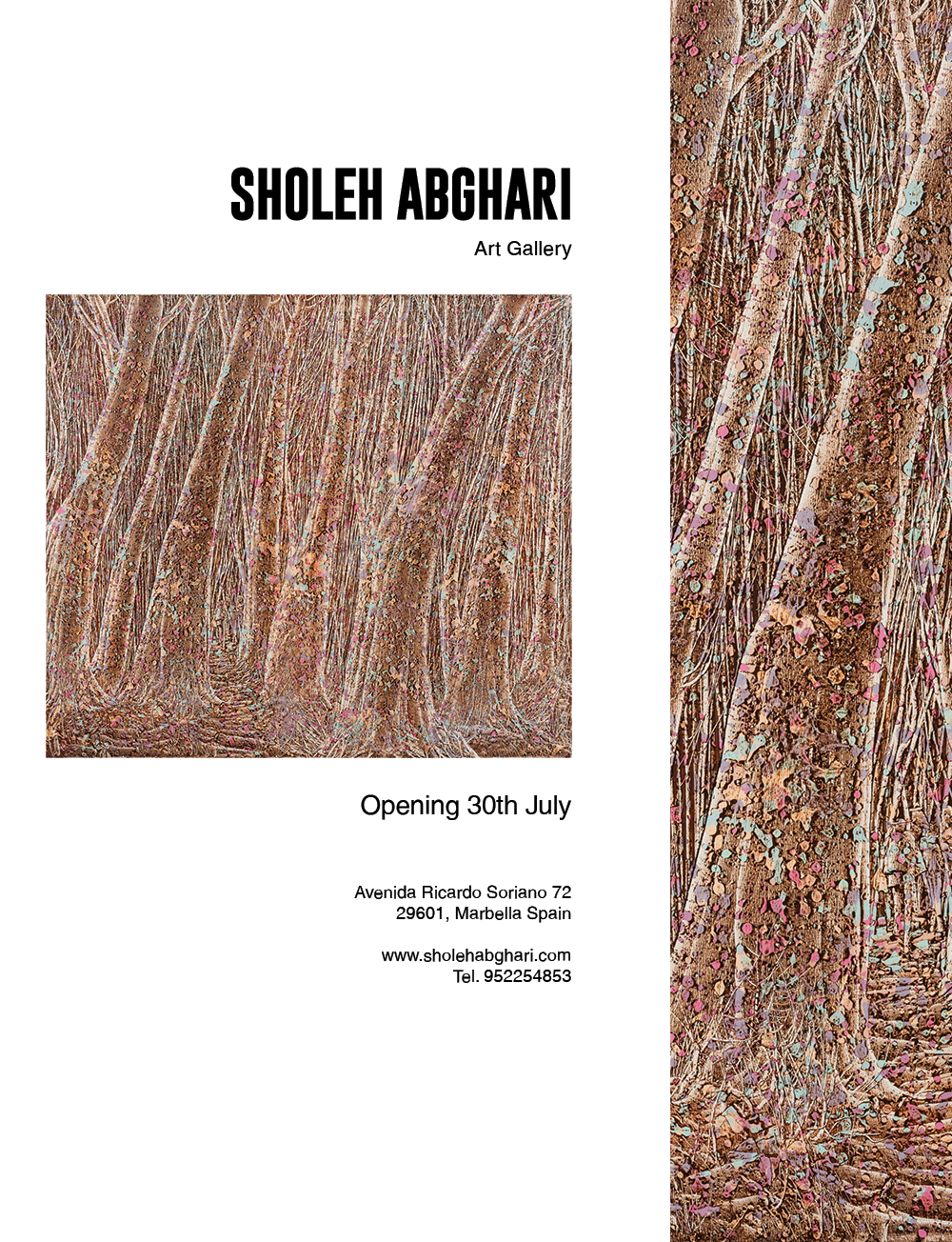 Magazine adverts sholeh-abghari-art gallery marbella iranian contemporary art