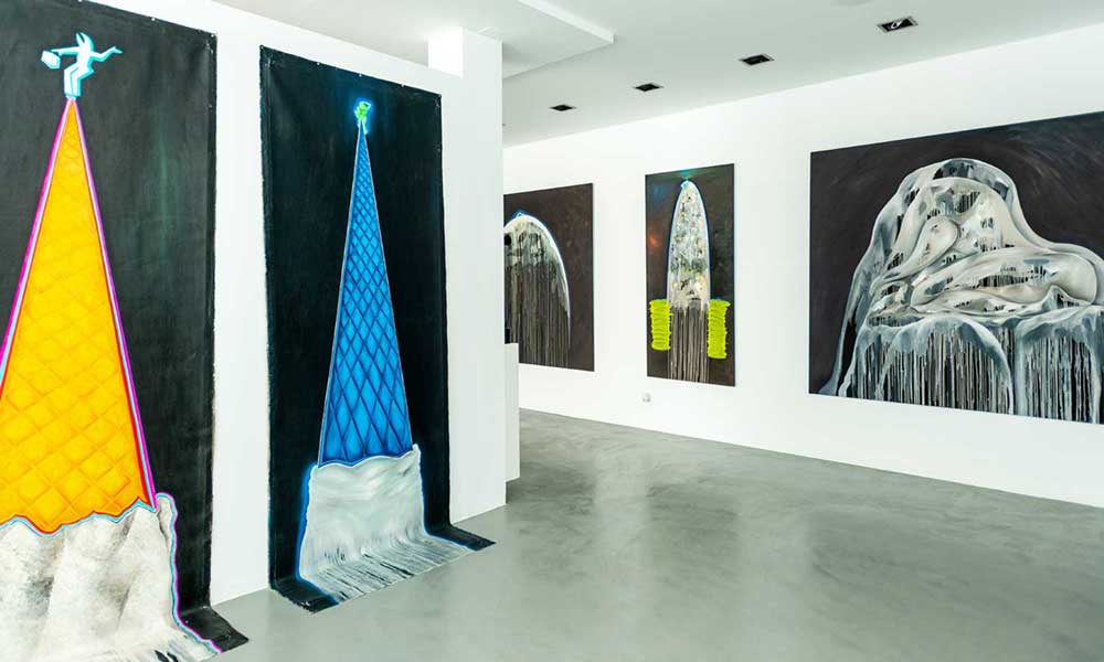 Eric Massholder exhibition sholeh abghari art gallery marbella