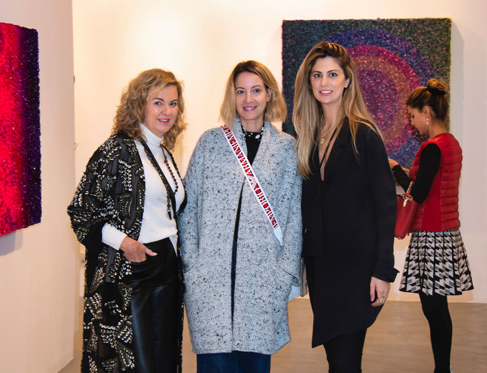 sholeh abghari contemporary art gallery in marbella. marie cecile and zhuang hong yi