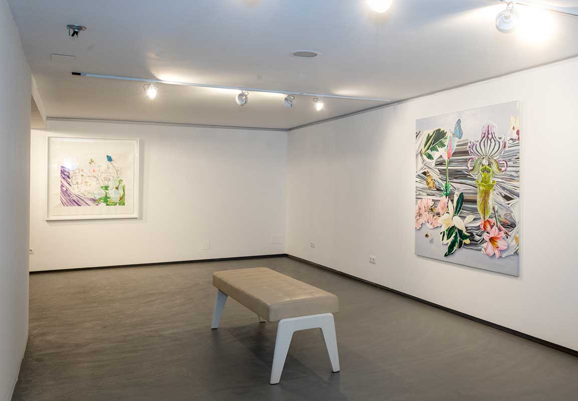 alexander zuleta at sholeh abghari contemporary marbella art gallery show