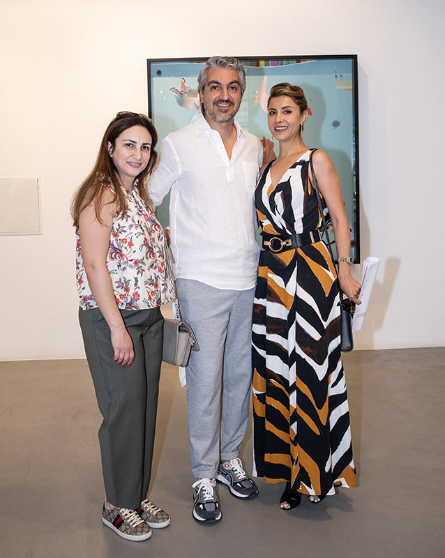 Nike Garcinuño at Sholeh Abghari Art Marbella
